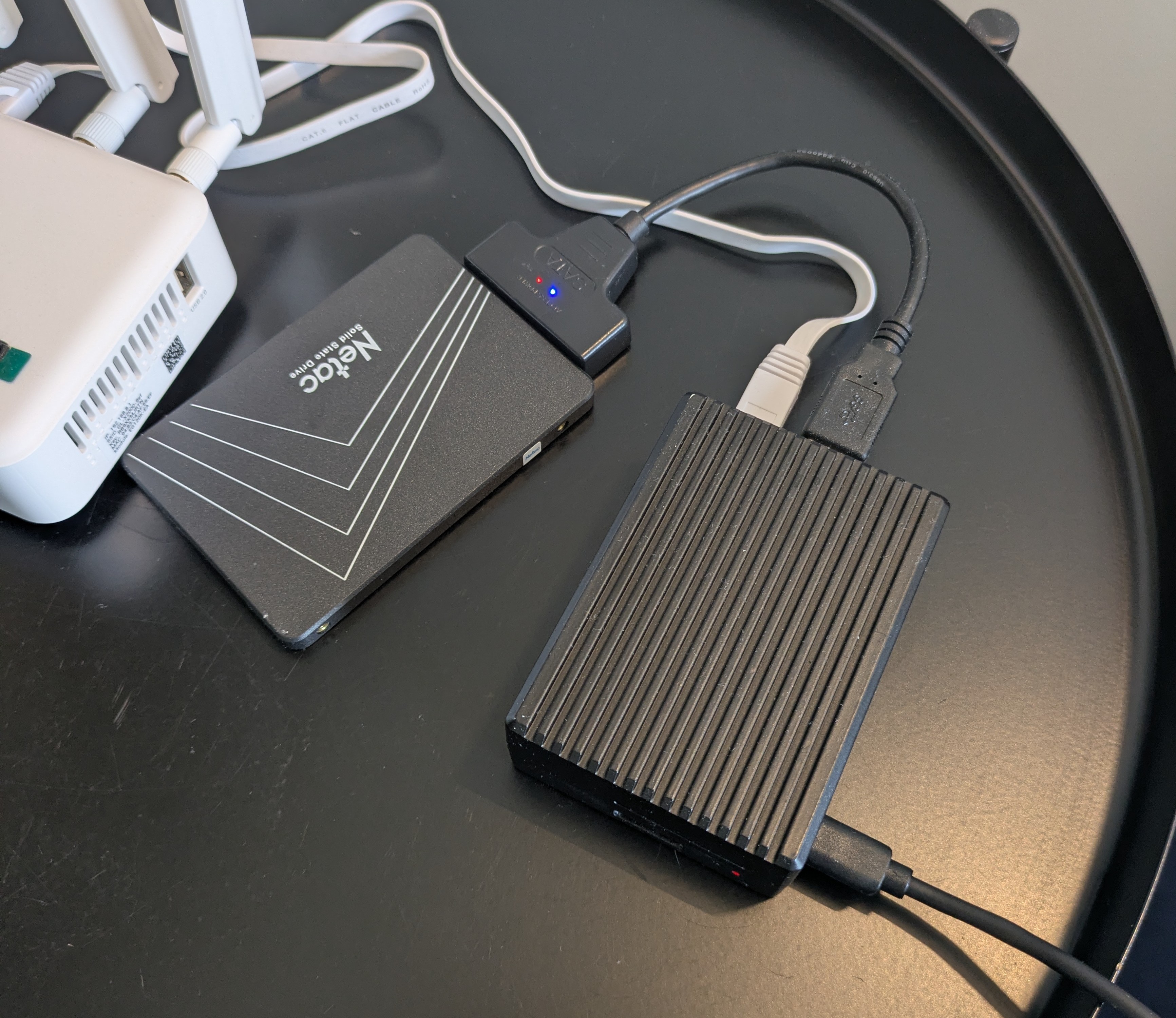 Raspberry pi in passive cooling case